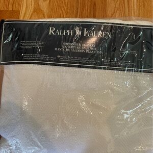 Ralph lauren New in Plastic 200 percent cotton blanket.